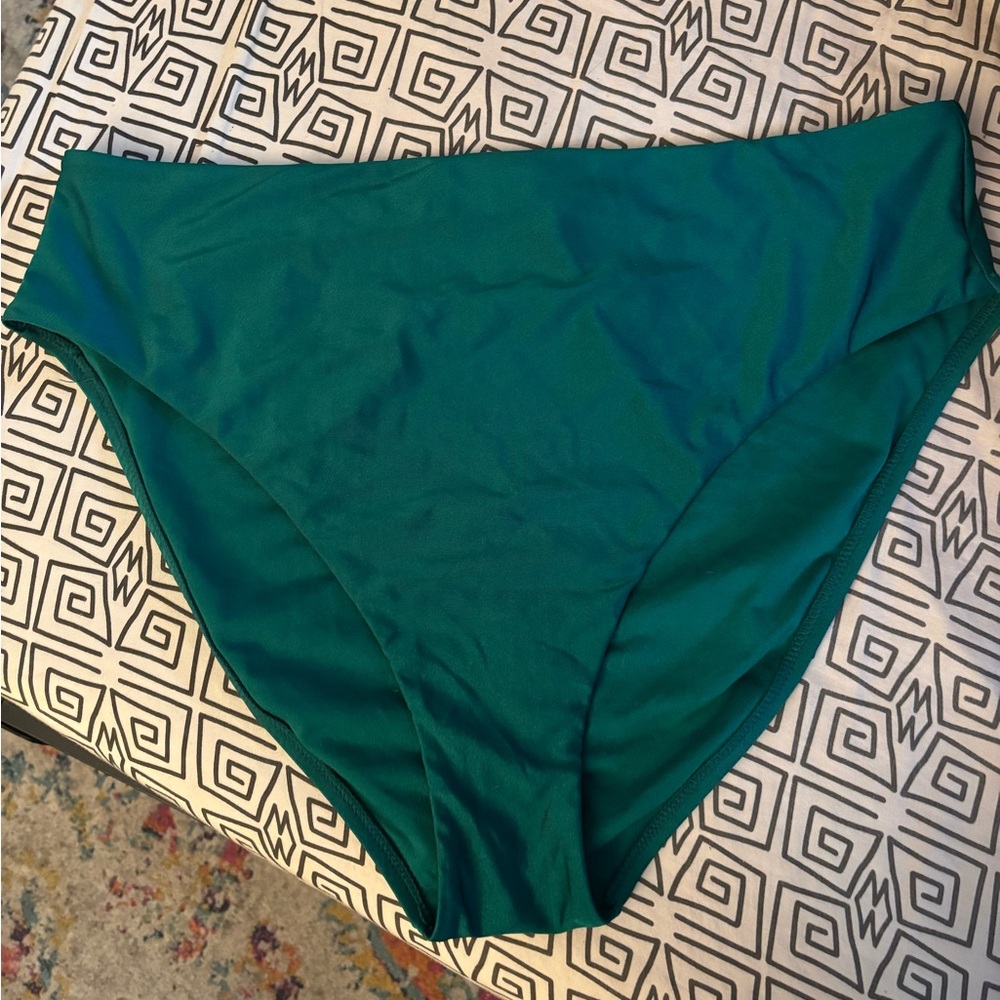 Shade & Shore Green Bikini Classic Swimwear